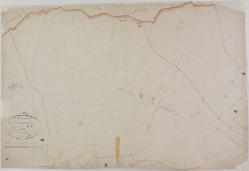 Prémanon, section B, le Village, feuille 2.
