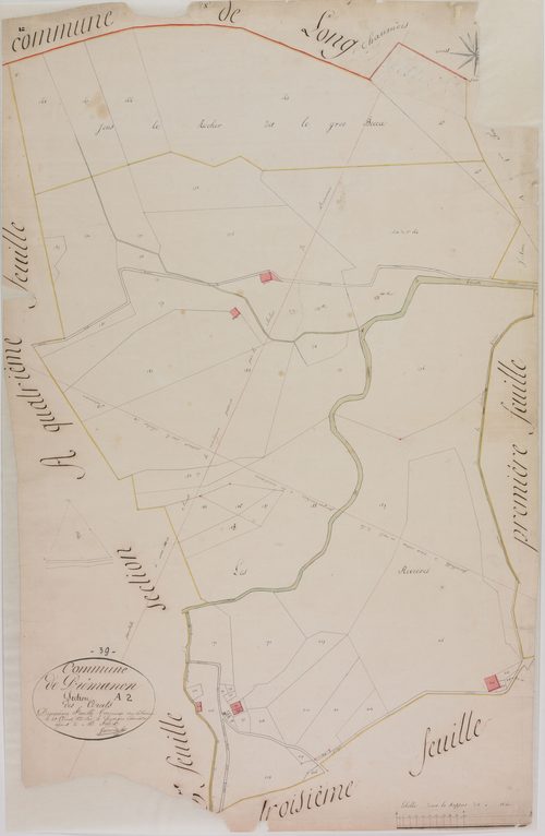 Prémanon, section A, les Arcets, feuille 2.