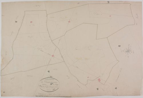 Prémanon, section B, le Village, feuille 13.