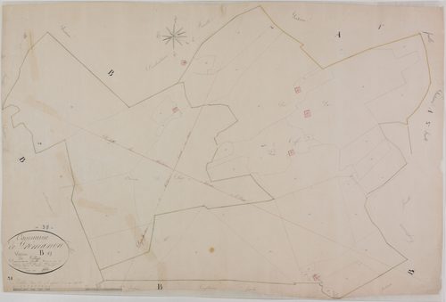 Prémanon, section B, le Village, feuille 19.