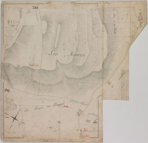 Prémanon, section D, feuilles 3 et 4.