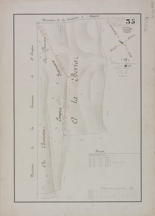 Prémanon, section D, feuille 10.