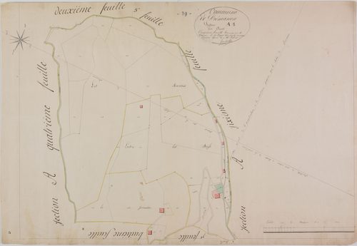 Prémanon, section A, les Arcets, feuille 5.