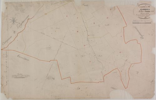Prémanon, section C, la Darbella, feuille 3.