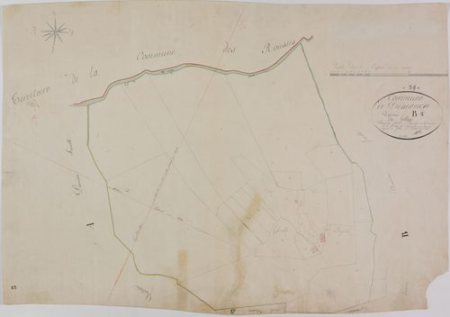Prémanon, section B, le Village, feuille 1.