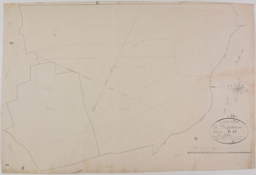 Prémanon, section B, le Village, feuille 10.