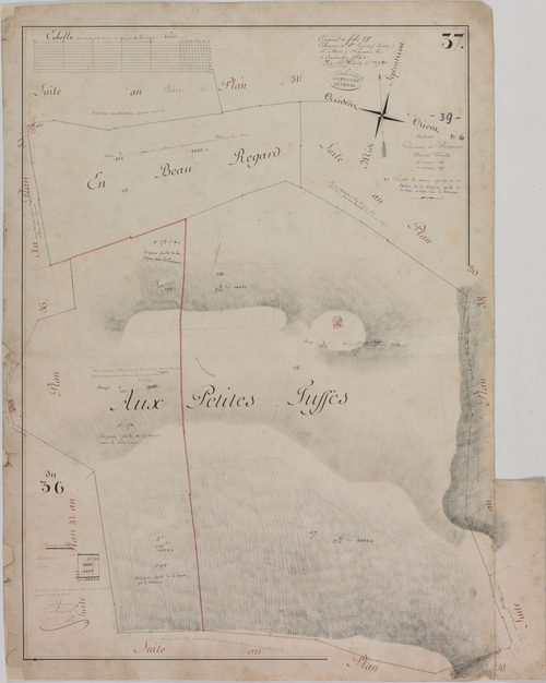 Prémanon, section D, feuille 6.
