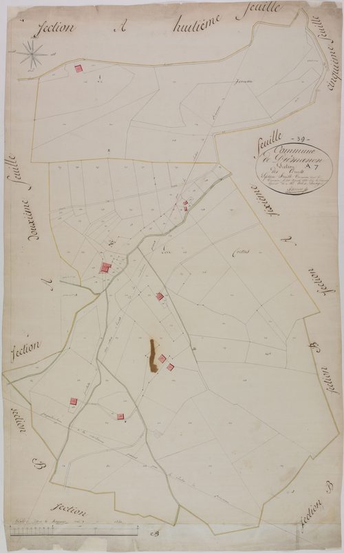 Prémanon, section A, les Arcets, feuille 7.