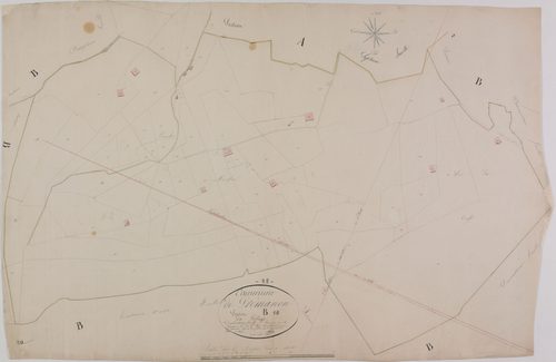 Prémanon, section B, le Village, feuille 18.