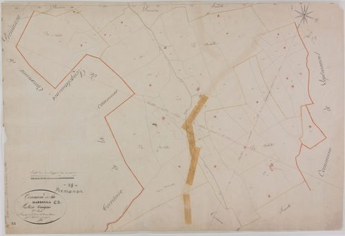 Prémanon, section C, la Darbella, feuille 2.