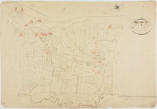 Prénovel, section C, les Belbenoît, feuille 2.géomètre : Rosset aîné