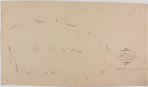 Pretin, section C, Chamois d'Aval, feuille 3.