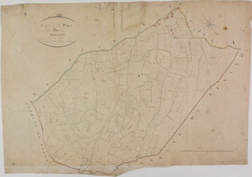 Publy, section B, Morassan, feuille.
