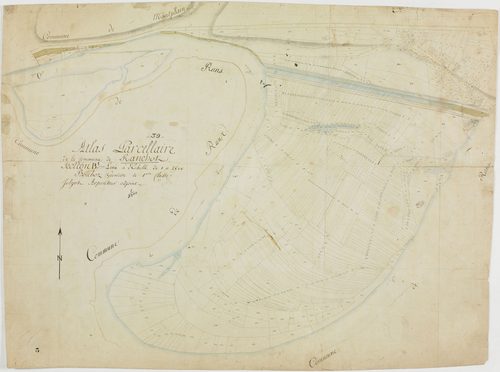 Ranchot, section B, feuille 1.1809] géomètre : Boichoz et Jolyot