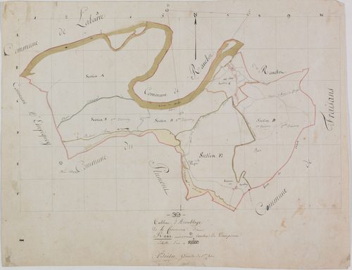 Rans, tableau d'assemblage.