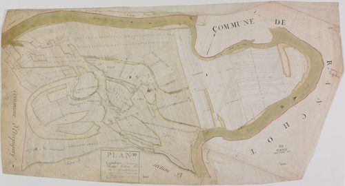 Rans, section A, les Clavautiers, feuilles 1 et 2.