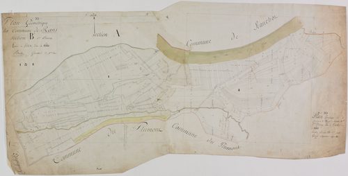 Rans, section B, les Clavautiers, feuilles 1 et 2.