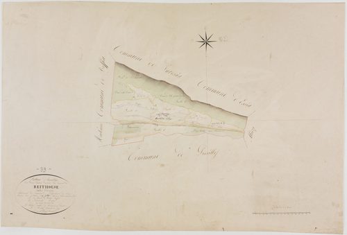 Reithouse, tableau d'assemblage.géomètre : Prost