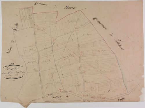 Rochefort, section D, Gros Buisson, feuille 3.