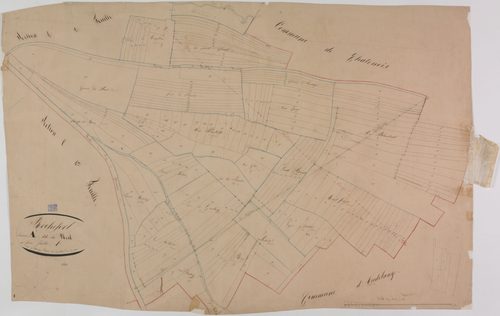 Rochefort, section A, le Nord, feuille 1.