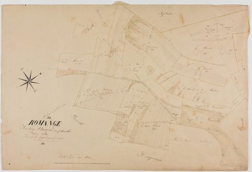 Romange, section unique, feuille 6.géomètre : Guyard