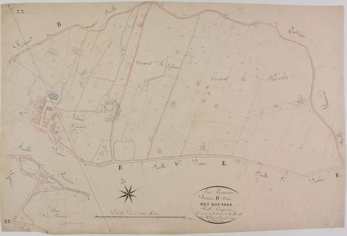 Rousses (les), section D, les Rousses, feuille 5.