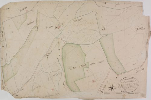 Rousses (les), section F, Gouland et Trélarce, feuille 7.