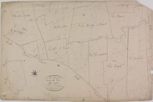 Rousses (les), section B, le Lac, feuille 3.