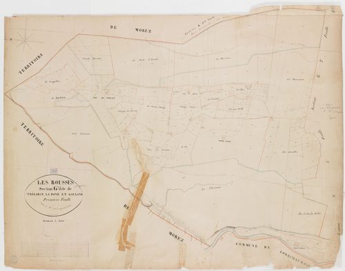 Rousses (Les), section GTrélarce, la Doye et Gouland, feuille 1.géomètre : Grenier