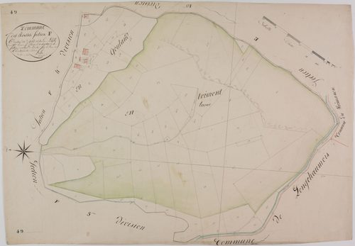 Rousses (les), section F, Gouland et Trélarce, feuille 6.