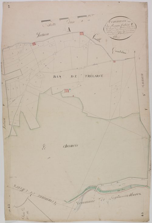 Rousses (les), section F, Gouland et Trélarce, feuille 2.