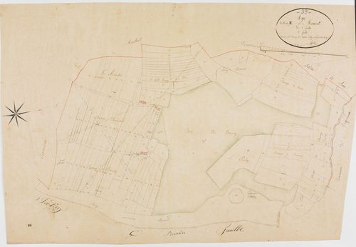 Rye, section E, le Ferment, feuille 3.géomètre : A. C. Grillot