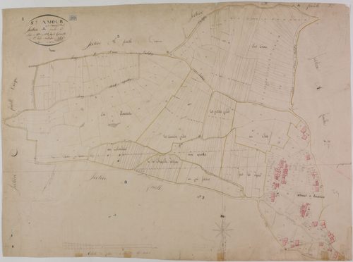 Saint-Amour, section A, Vaucenand et Allonal, feuille 1.