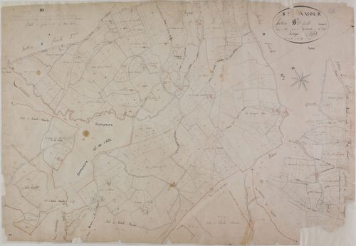 Saint-Amour, section D, Granges Vittes, feuille 1.