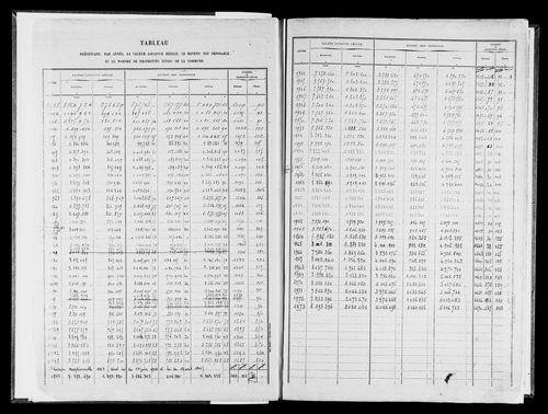 Matrice des propriétés bâties, case 1 à 904.
