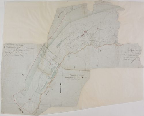 Saint-Claude, section J, Vaucluse, feuille 1.