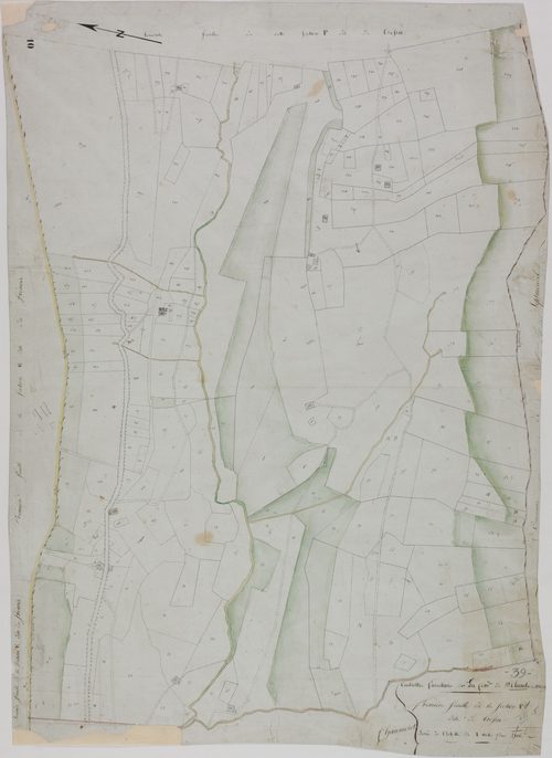 Saint-Claude, section F, le Tressu, feuille 1.
