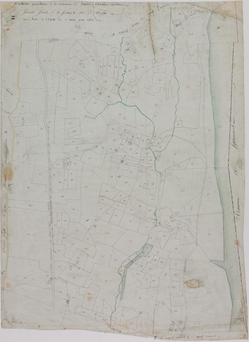 Saint-Claude, section F, le Tressu, feuille 2.