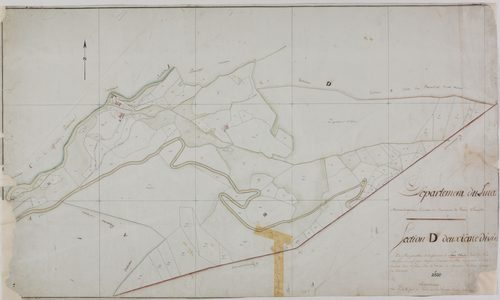 Saint-Claude, section D, feuille 2.