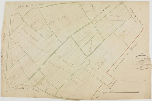 Saint-Germain-les-Arlay, section B, le Village, feuille 2.géomètre : Chaunet fils
