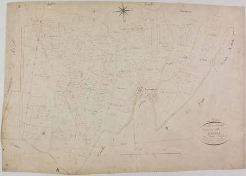 Saint-Jean-d'Etreux, section A, Cessia, feuille 3.