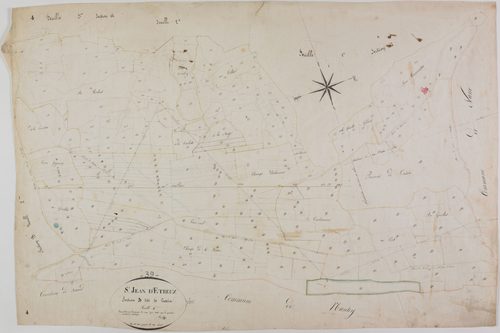 Saint-Jean-d'Etreux, section A, Cessia, feuille 4.