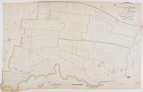Saint-Julien-sur-Suran, section B, Crouilliat, feuille 1.géomètre : Duchesne