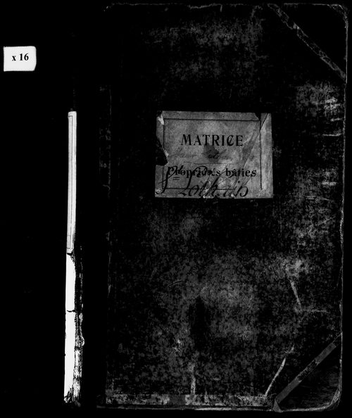 Matrice des propriétés bâties.