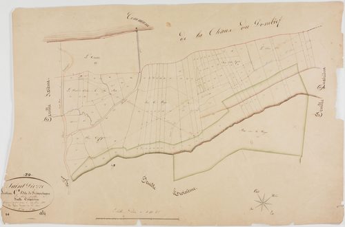 Saint-Pierre, section C, Trémontagne, feuille 5.