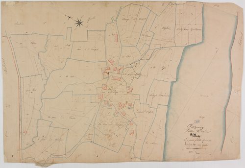 Saizenay, section C, le Village, feuille 3.