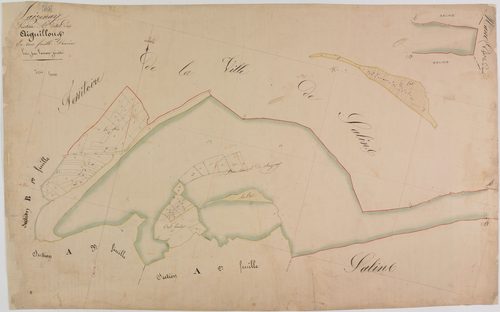 Saizenay, section A, les Aiguillons, feuille 1.