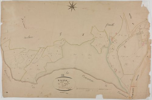 Salins, section G, Remeton, feuille 7.