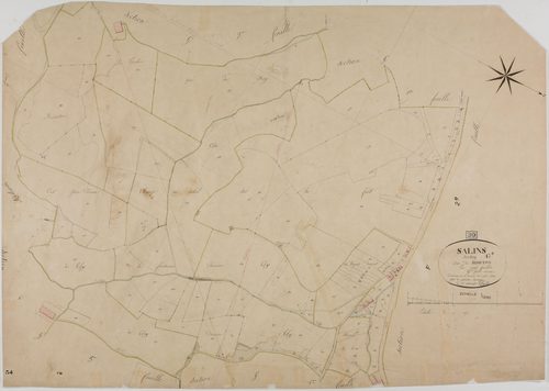 Salins, section G, Remeton, feuille 9.