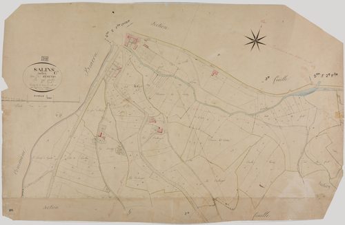 Salins, section G, Remeton, feuille 1.
